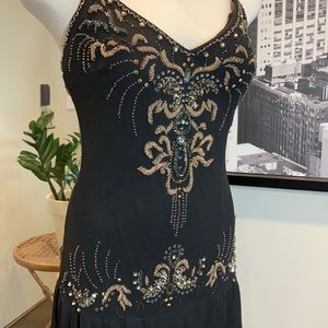 Beaded Sue Wong dress